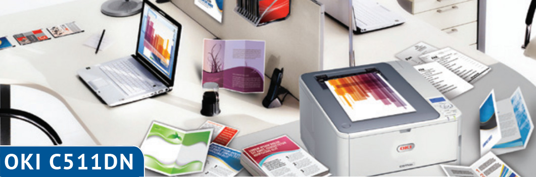 Лазерный цветной принтер OKI C511DN