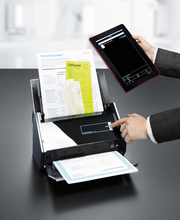 Scan to tablet with ScanSnap iX500