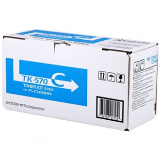 Kyocera TK-570C для Kyocera FS-C5400DN/P7035cdn синий (12К) [1T02HGCEU0]