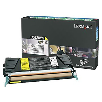Lexmark C522/C524 Return желтый (3K) [C5220YS]