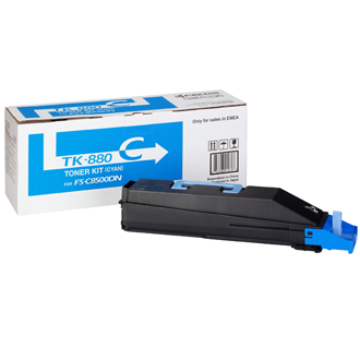 Kyocera TK-880C для Kyocera FS-C8500DN синий (18K) [1T02KACNL0]