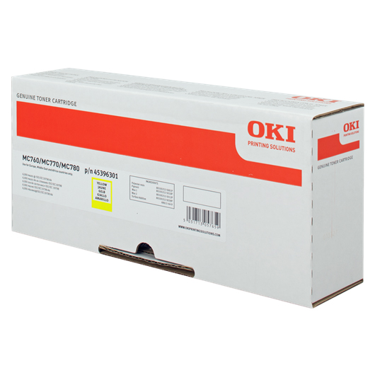 OKI MC760/MC770/MC780 желтый (6К) [45396301]