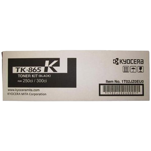 Kyocera TK-865K для Kyocera TASKalfa 250Ci/300Ci черный (20К) [1T02JZ0EU0]