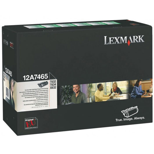 Lexmark T632/T634 Return черный (32K) [12A7465]
