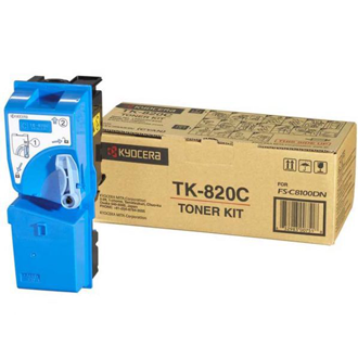 Kyocera TK-820C для Kyocera FS-C8100DN синий (7K) [1T02HPCEU0]