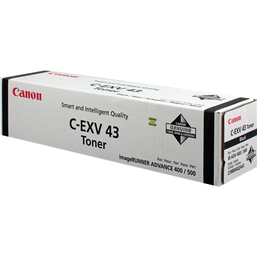 Canon C-EXV 43 для Canon imagerunner Advance 400i / 500i черный (15,2K) [3526C002]